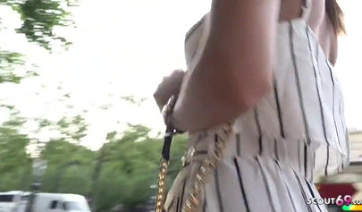 Teen babe gets picked up on the streets only to get fucked