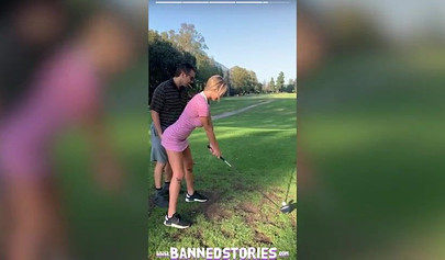 Young hottie teases with big natural tits and gets hammered hard