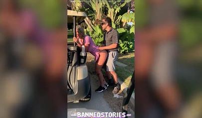 Young hottie teases with big natural tits and gets hammered hard