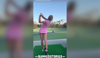 Young hottie teases with big natural tits and gets hammered hard