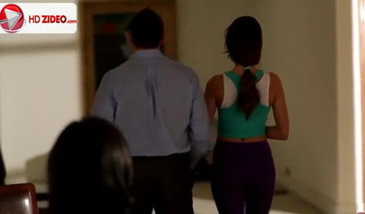 Stunning young massagist gets her trimmed pussy ravaged by a customer