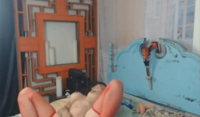 Kinky teenage hottie vigorously drills her ass with massive sex toys