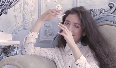 Petite and innocent teenie strips naked to show off her sensual body