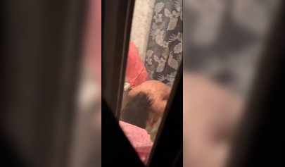 Voluptuous Asian teen wipes her wet naked body after the shower