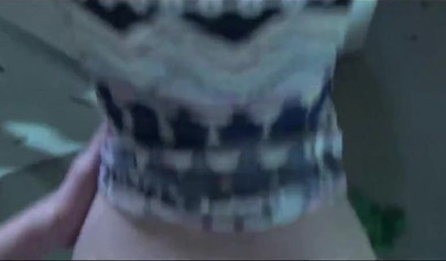 Cute teen with big boobs fucks all over the place