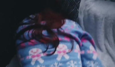 Mesmerizing teen with deer horns sucks the cock and fucks from behind