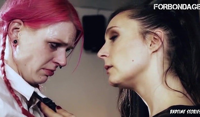 Sensual teen abused and dominated by a perverted older couple