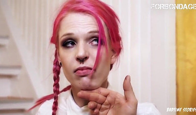 Sensual teen abused and dominated by a perverted older couple