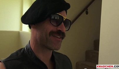 Voluptuous teen choked and abused while the older man fucks her