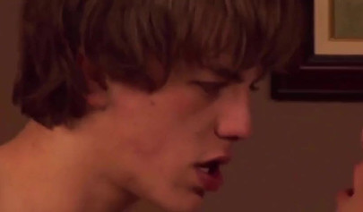 Horny MILF with small boobs loves being naughty with young studs