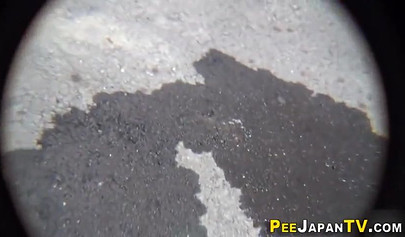 Japanese teen babe pisses in public and feels that adrenaline rushing thrill