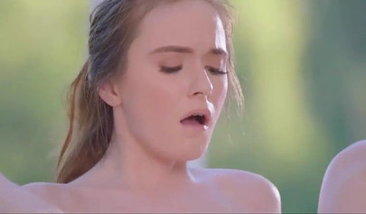 Two black dudes gang up on a white nubile that is horny