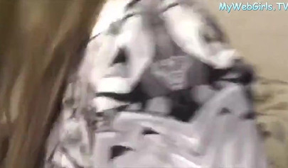 Teens with tons of makeup showing their bodies on their webcam show