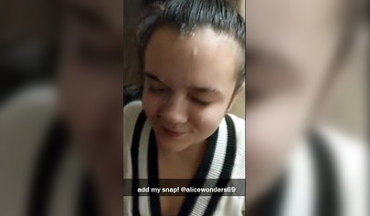 Compilation of teenage chicks sucking on cocks and receiving warm sticky loads