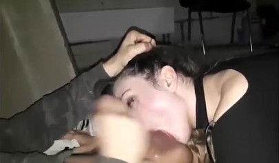 Excellent cock suction from a promiscuous teen that enjoys slobbering over cocks
