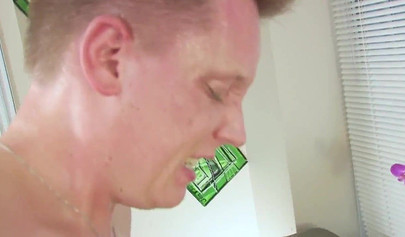 Sleazy teenage hoe sucks a filthy cock before getting hammered with it