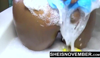 Wicked ebony girl fucks as she learns more about sex