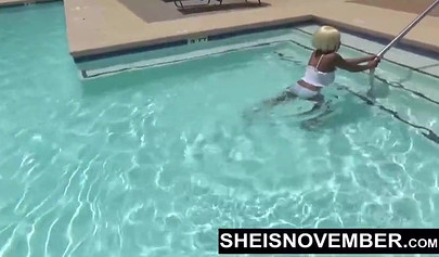 Wicked ebony girl fucks as she learns more about sex