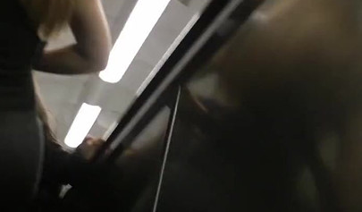 Sluty teen girls show their small boobs on a beach