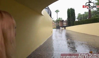 Tattooed MILF with small boobs loves fucking with big men