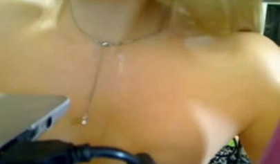 Mesmerizing girl takes a dildo from her ass to her mouth