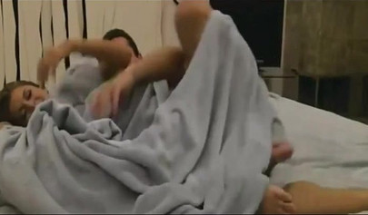 Sensual babe enjoys morning's pussy licking and fucking in bed