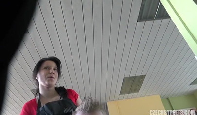 Barely legal babe agrees to suck a dick and ride for cash