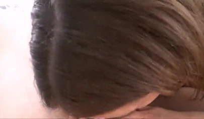 Busty stepsister gives a blowjob before stepbrother rails her soft pussy