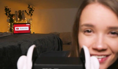 Playful teenie slobbers on her sex toys in an erotic ASMR video