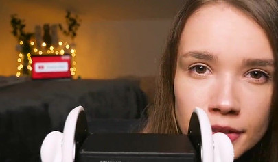 Playful teenie slobbers on her sex toys in an erotic ASMR video