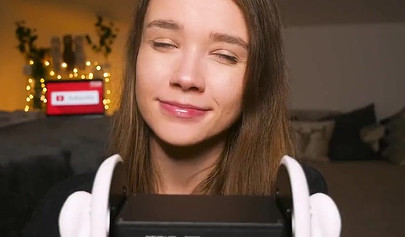 Playful teenie slobbers on her sex toys in an erotic ASMR video