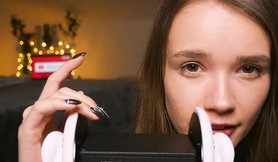 Playful teenie slobbers on her sex toys in an erotic ASMR video