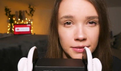 Playful teenie slobbers on her sex toys in an erotic ASMR video