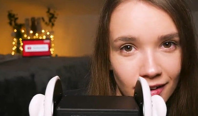 Playful teenie slobbers on her sex toys in an erotic ASMR video