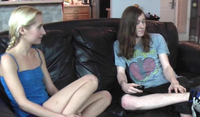 Wet creampie for the filthy teen skank Odette Delacroix