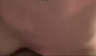 Brother stretches sister's tight pussy until he splashes her face