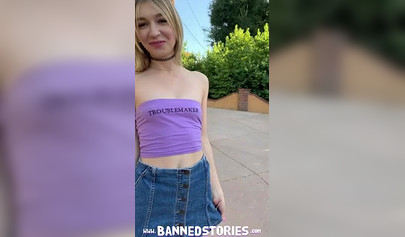 Outdoor banging compilation with Gabbie Carter, Kenzie Madison, Khloe Kapri