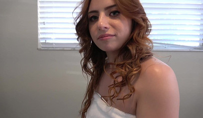 Redhead sister Scarlett Johnson is too hot to fuck