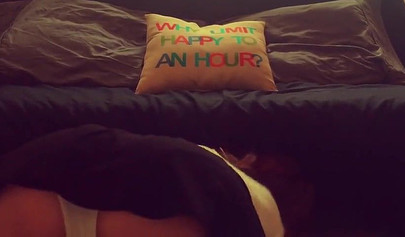 Dad watches her panties as she is yelling at him