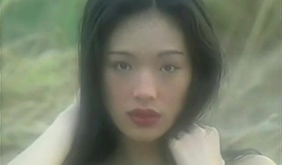 Beautiful and petite Chinese brunette teen stripping in public