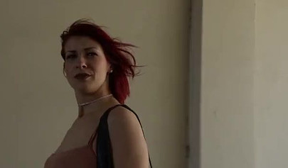 Gorgeous redhead college teen fucking hardcore during casting