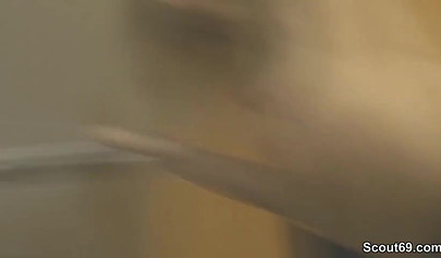 Skinny amateur German teens get jizzed in superb cumpilation