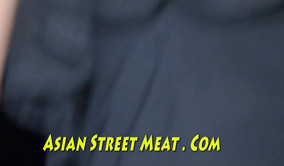 Dirty Asian prostitute in high heels gets brutally screwed by her client