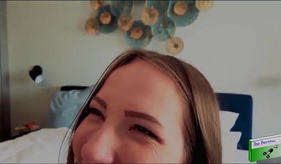 Sexy Russian girlfriend Lina Mercury gives a sensual handjob and gets creampied