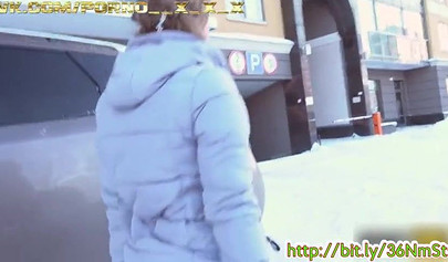 Sexy teen Calibri Angel gets her mouth and pussy dicked in rough sex action