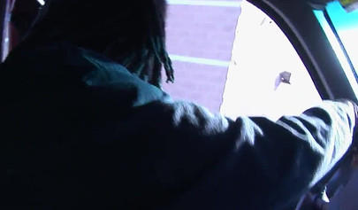 Skinny babe gets bent over the sofa and banged doggystyle