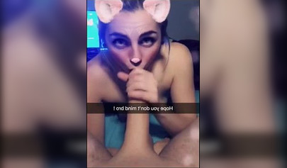 Little slut showing her cock sucking and fucking skills on SNAPCHAT compilation