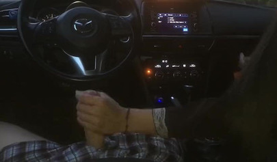 Masked Russian schoolgirl gets fucked in the stranger's car