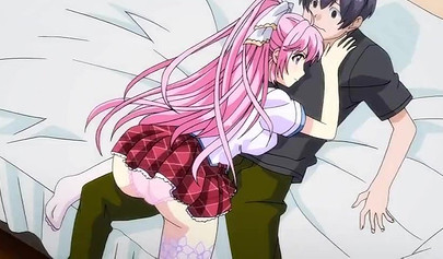 Huge boobed Hentai stepsisters sharing a their nephew's huge dick