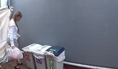 Incredibly hot Japanese teen gets her vagina fingered and drilled by her neighbor